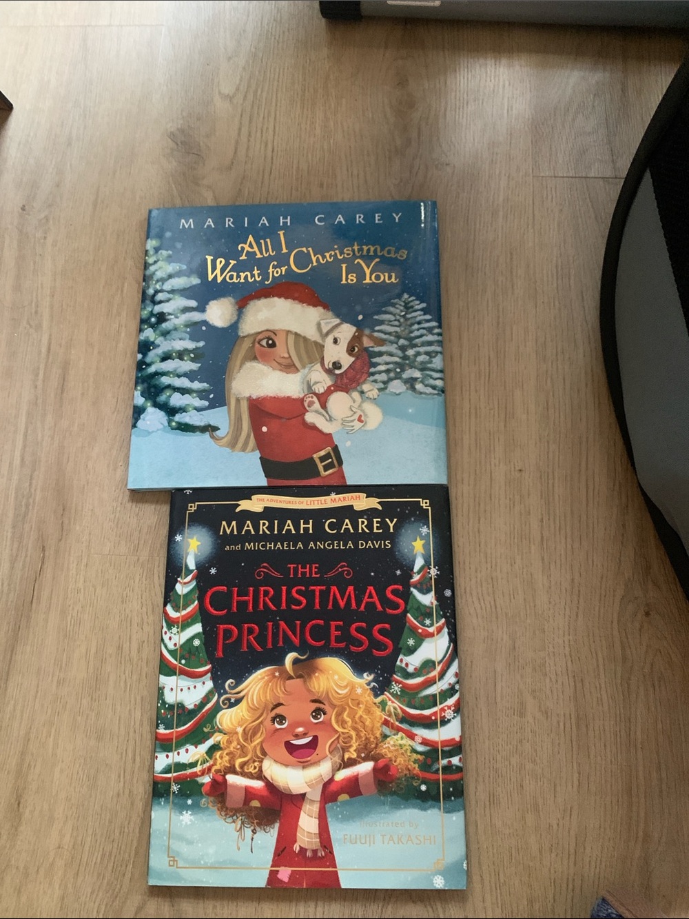 Mariah Carey Holiday Kids Books - Blue & Red Covers